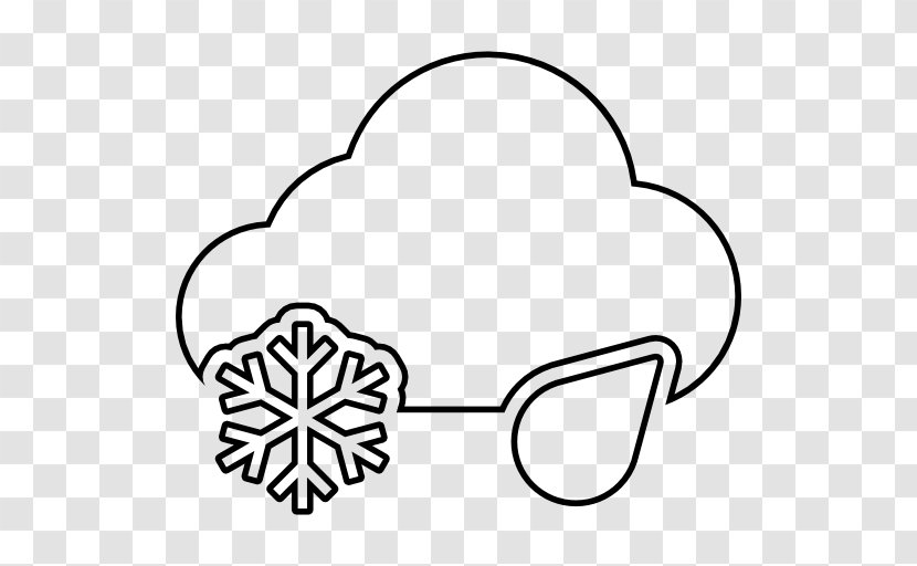 Snowflake Drawing Clip Art - Flower - Snow Rain Transparent PNG