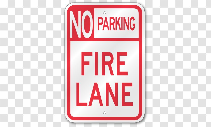 Fire Lane Parking Car Park Traffic Sign - Telephony - Letter Transparent PNG