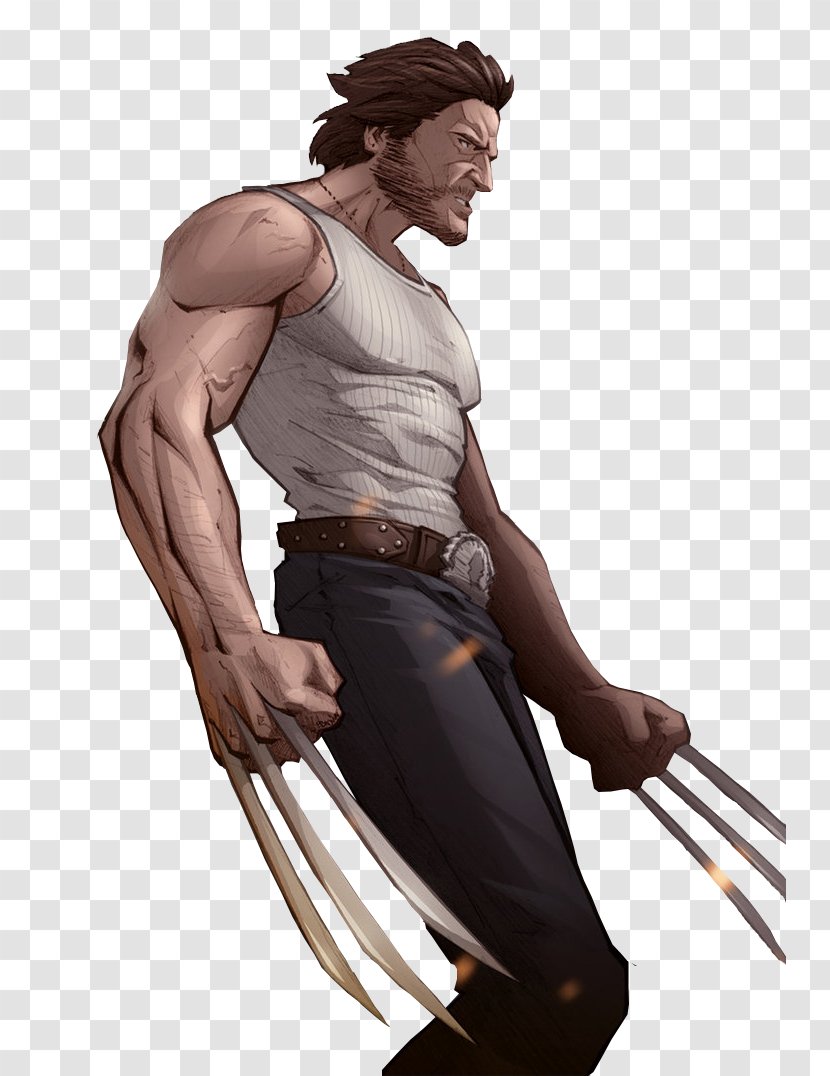 Hugh Jackman X-Men Origins: Wolverine Fan Art - Cartoon Transparent PNG