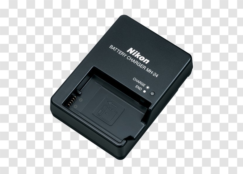 Nikon D3100 Battery Charger Df Coolpix P7000 D300S - Camera Transparent PNG