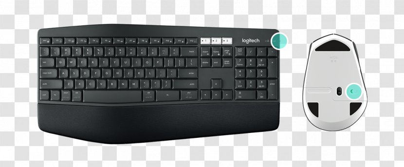 Computer Keyboard Mouse Wireless Logitech K270 - Output Device Transparent PNG