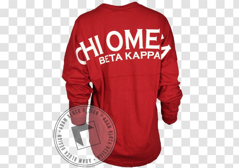 Long-sleeved T-shirt Bluza Logo - Chi Omega Transparent PNG