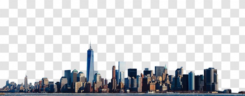 New York City Skyline Transparent PNG