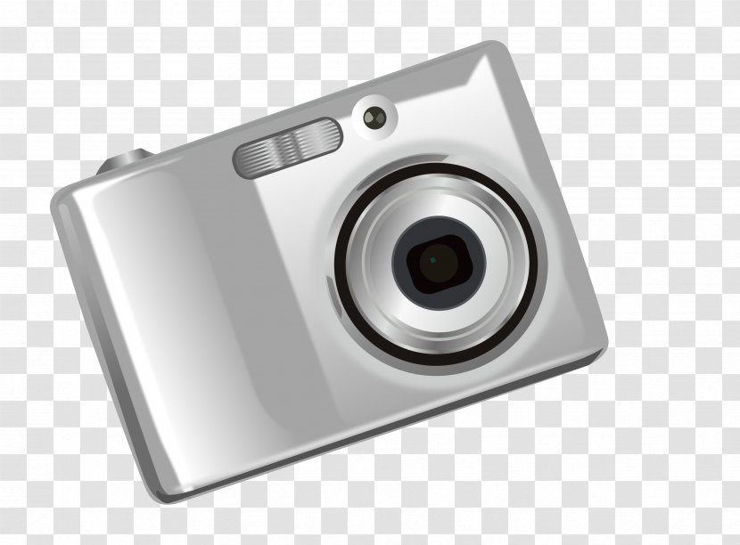 Digital Camera Cartoon - Cameras Optics Transparent PNG