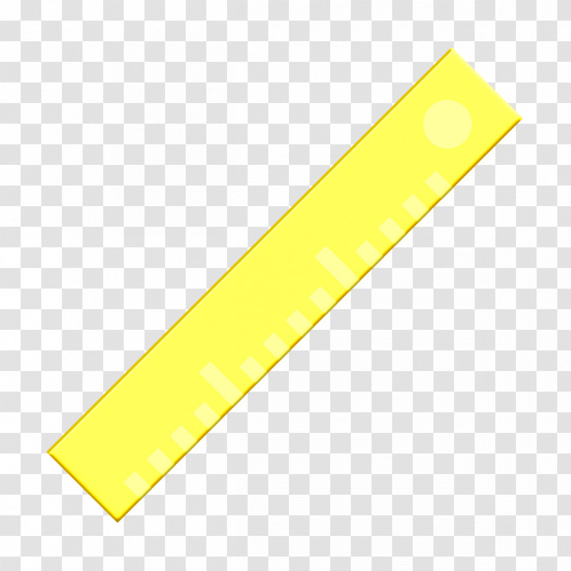Ruler Icon Office Elements Icon Transparent PNG