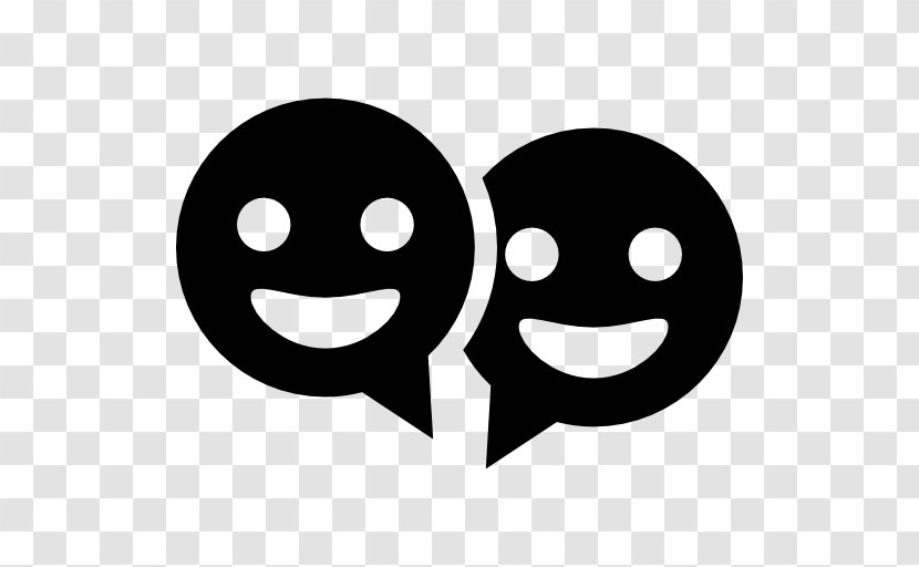 Online Chat Conversation Symbol - Emotion Transparent PNG