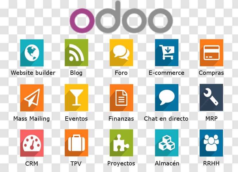 Odoo Enterprise Resource Planning Módulo Computer Software Human Management - Organization Transparent PNG