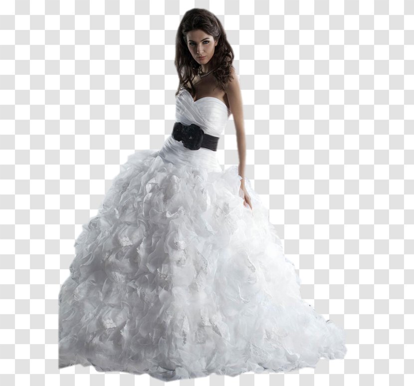 Wedding Dress Bride Woman - Heart Transparent PNG