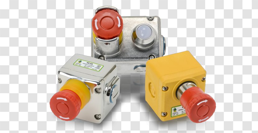 Electrical Switches Kill Switch Relay Push-button Machine - Electronic Component - Emergency Key Transparent PNG