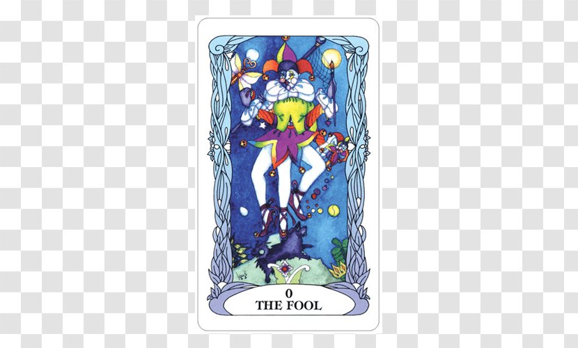 Tarot Of A Moon Garden The Fool For Life & Love - Oracle Cards - Luminous Butterfly Transparent PNG