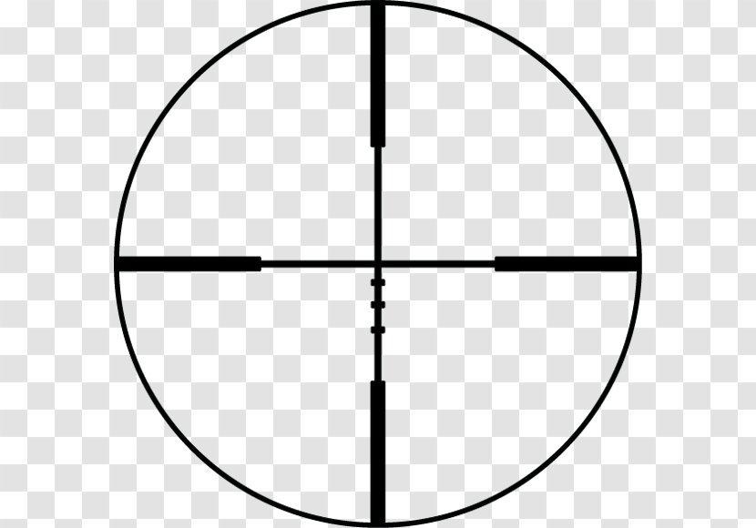 Telescopic Sight Reticle Bushnell Corporation Windage Hunting - Watercolor - Sniper Lens Transparent PNG