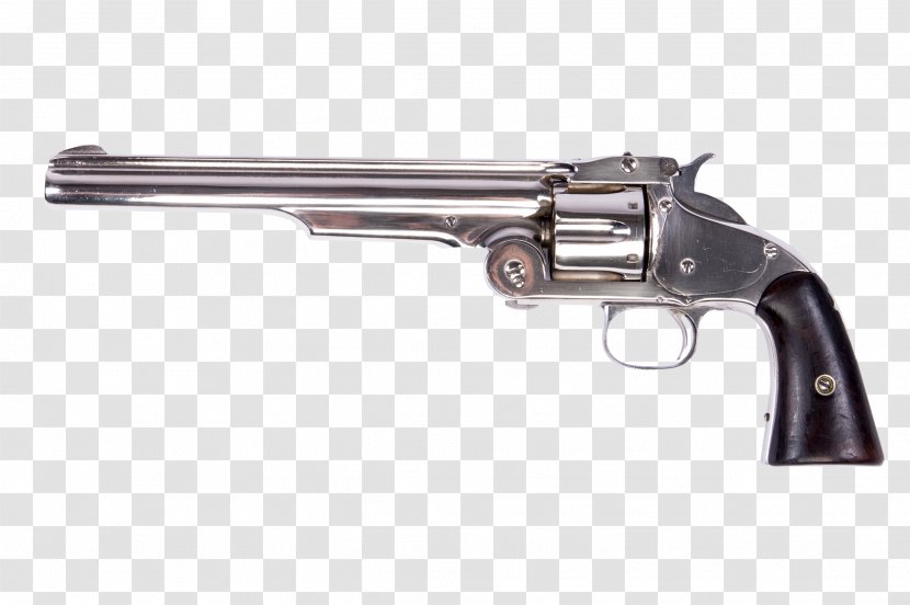 American Frontier Weapon Revolver Firearm Gun Barrel - 44 Magnum - Pistol Transparent PNG