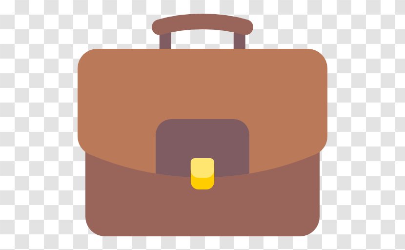 Briefcase Bag - Yellow Transparent PNG