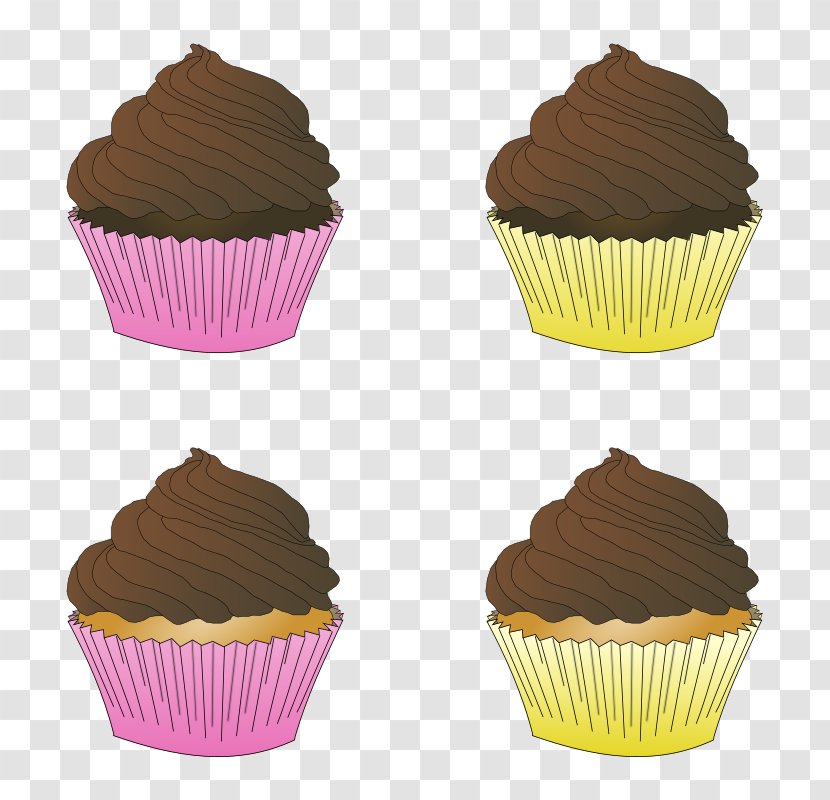 Cupcake Frosting & Icing Muffin German Chocolate Cake - People Transparent PNG