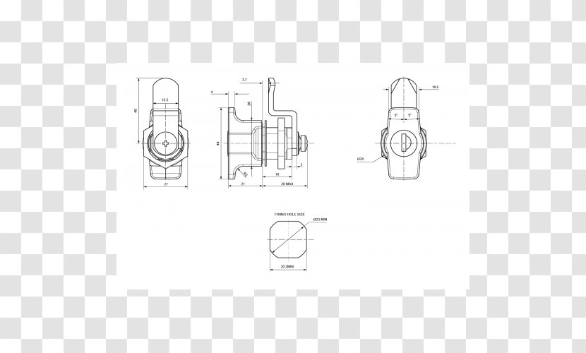 White Car Line Art Sketch - Hardware Accessory Transparent PNG