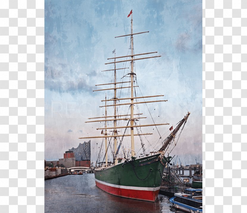 Sail Clipper Brigantine Barquentine - Barque - Rickmer Rickmers Transparent PNG
