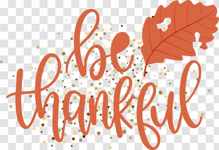 Thanksgiving Be Thankful Give Thanks Transparent PNG