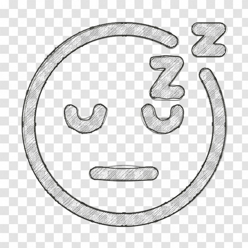 Smiley Icon Smiley And People Icon Sleeping Icon Transparent PNG