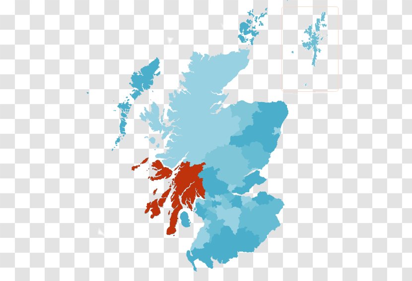 Scotland Vector Map Blank Transparent PNG