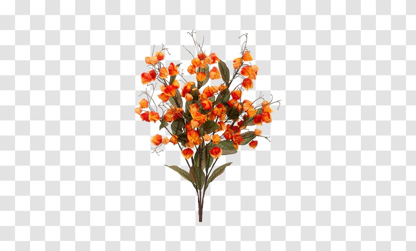 Artificial Flower Floral Design Cut Flowers - Peach Transparent PNG