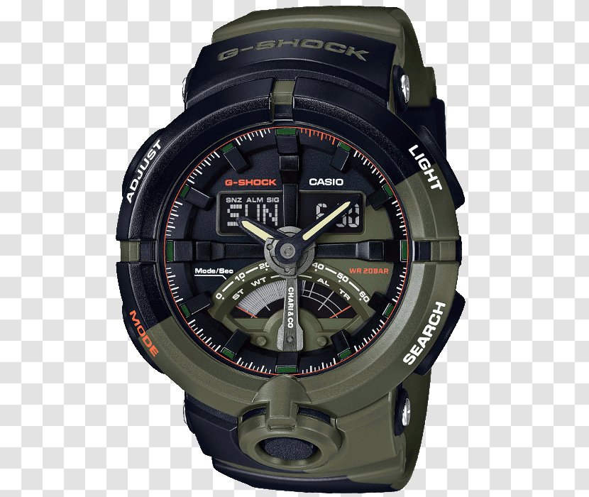 Master Of G G-Shock Casio Shock-resistant Watch - Brand Transparent PNG