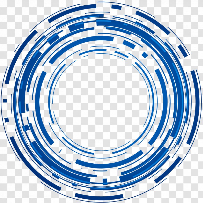 Circle Light Technology Euclidean Vector - Point - Free Cut Decoration Transparent PNG