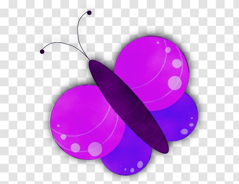 Butterfly Clip Art - Christian - Pollinator Magenta Transparent PNG