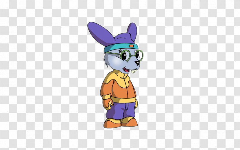 Easter Bunny Cartoon Character Bonnet - Figurine Transparent PNG