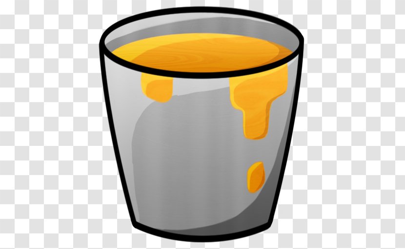 Cup Tableware Yellow Mug - Sprite - Bucket Lava Transparent PNG