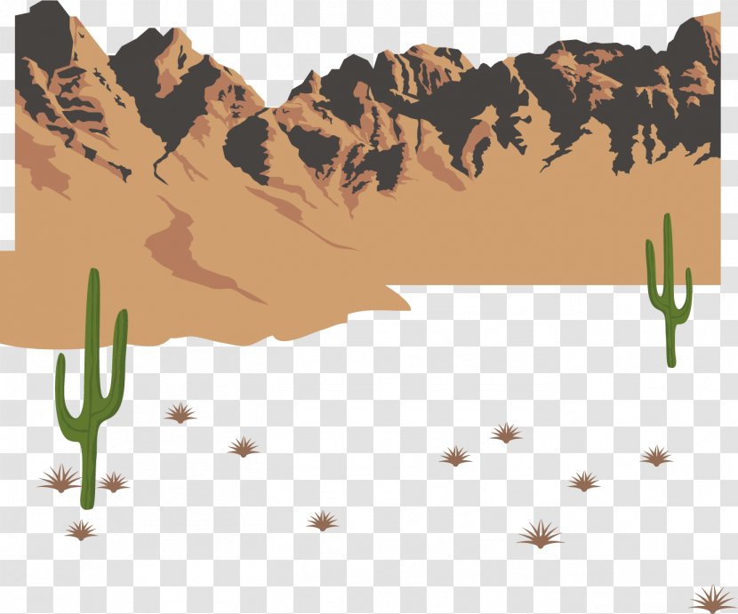 Namib Aquaponics Desert Euclidean Vector - Grand Canyon Mountains Transparent PNG