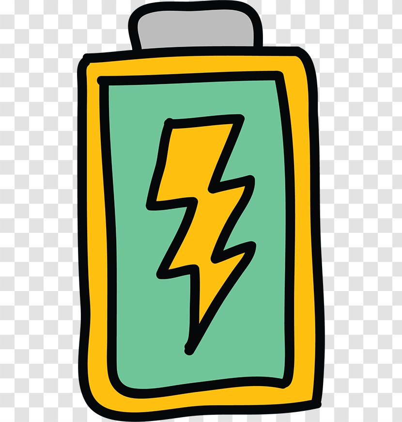 Battery Cartoon Clip Art - Rechargeable Transparent PNG