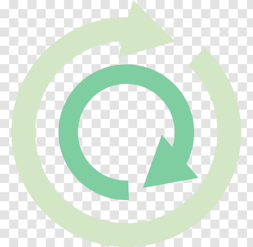 Green Logo Font Line Circle Transparent PNG