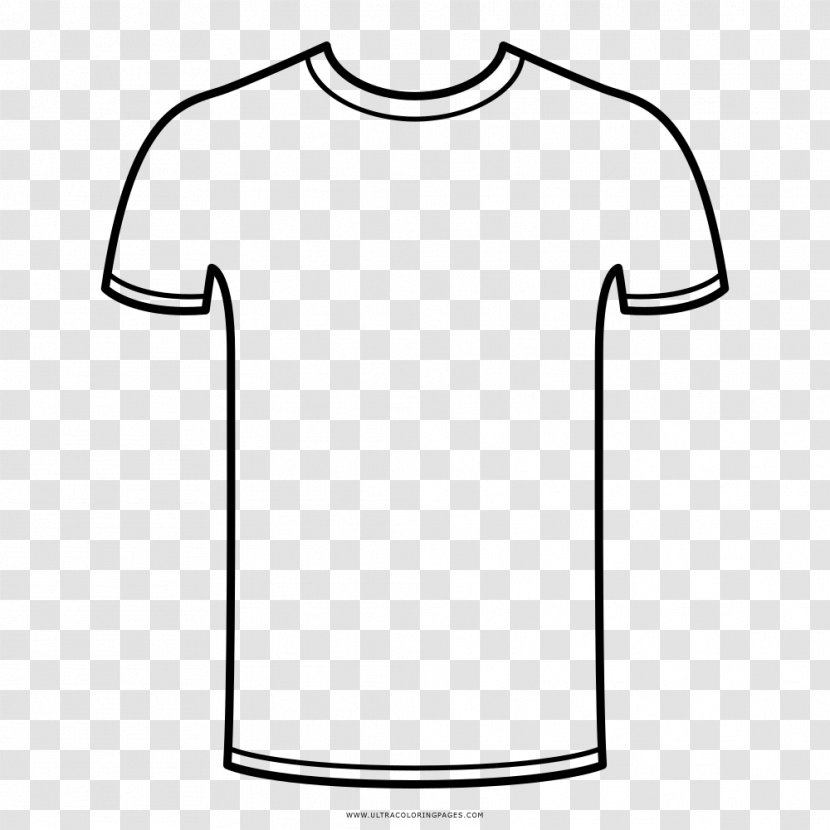 T-shirt Drawing Coloring Book Sleeve - White Transparent PNG