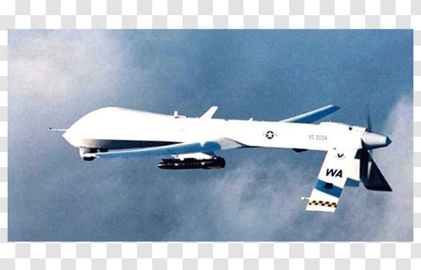Drone Strikes In Pakistan United States General Atomics MQ-1 Predator Unmanned Aerial Vehicle - Flap Transparent PNG