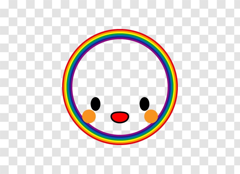 Monochrome Painting Black And White Character Clip Art - Rainbow - Circle Transparent PNG