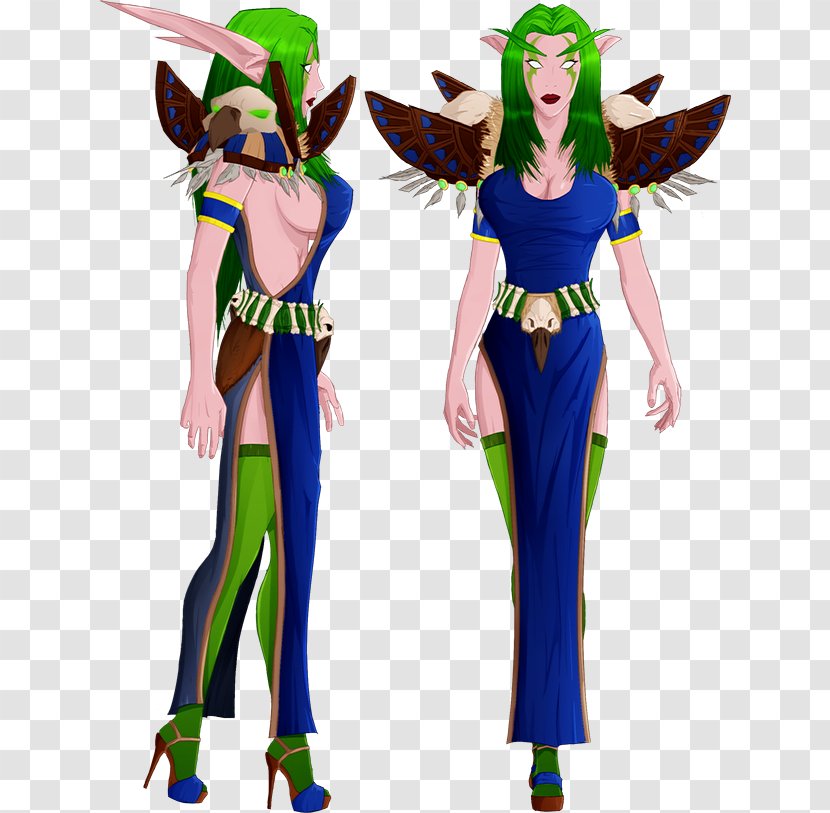 Costume Design Legendary Creature Supernatural - Night Elf Transparent PNG