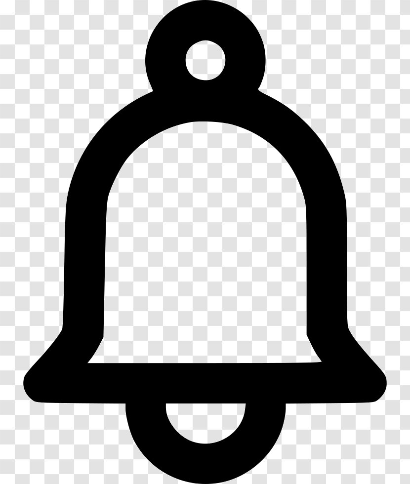 Bell - Black And White Transparent PNG