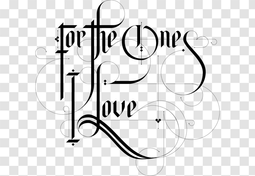 Lettering Typography Love Font - Text - Design Transparent PNG