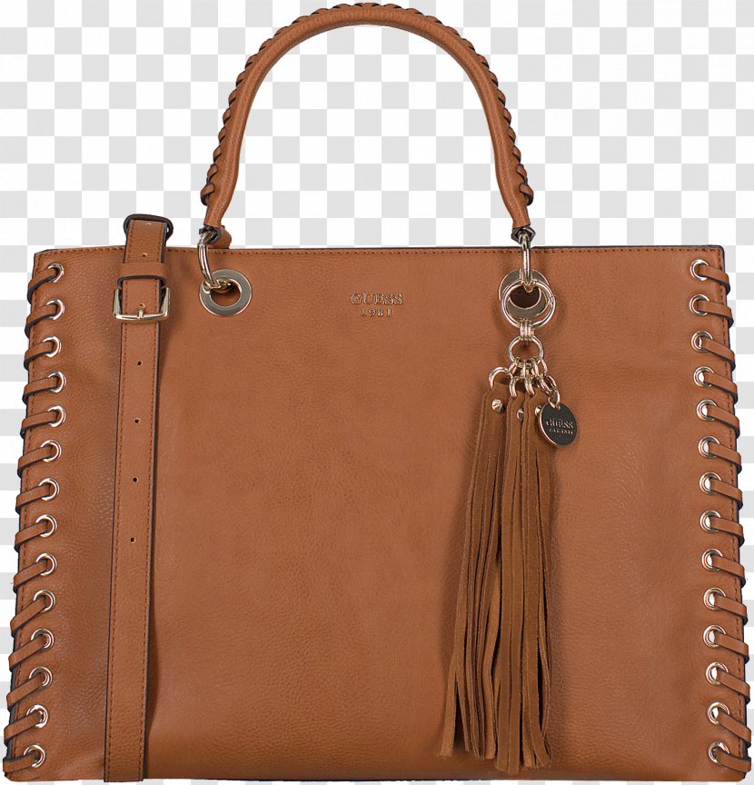 Handbag Tote Bag Leather Clothing Accessories - Cognac Transparent PNG