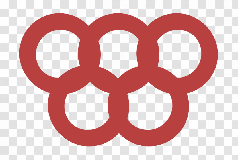 Olympic Rings Icon Sports Icon Transparent PNG