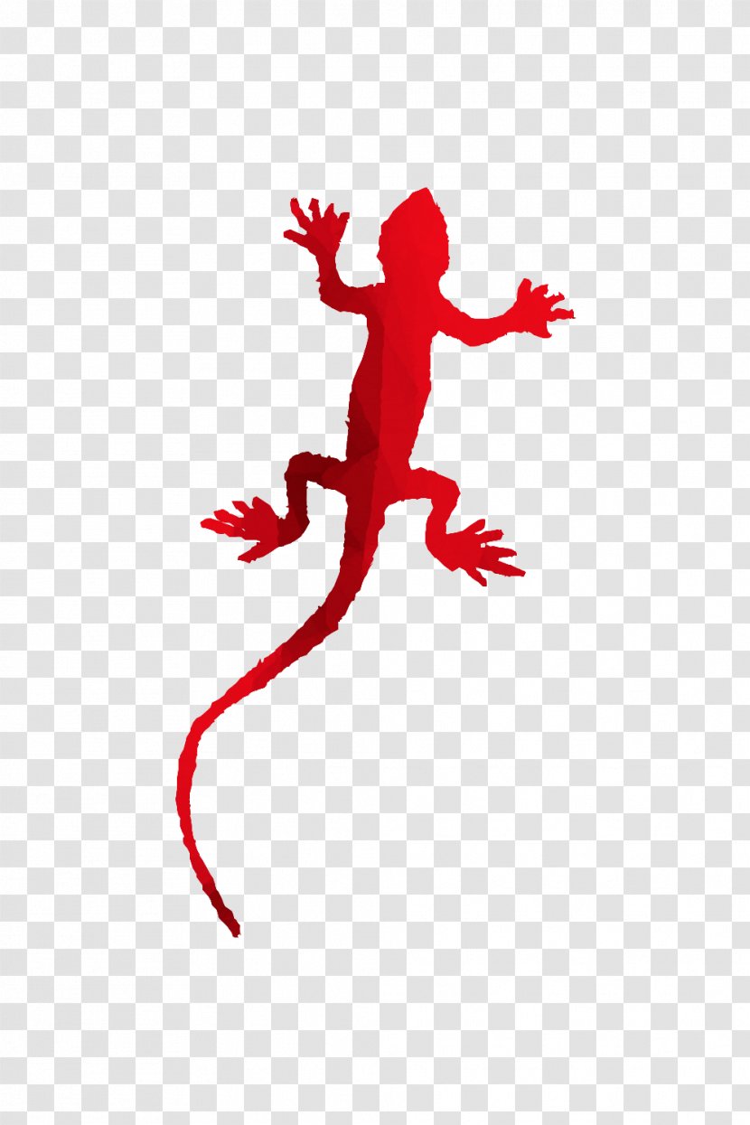 Gecko Character Line Font Fiction - Amphibian Transparent PNG