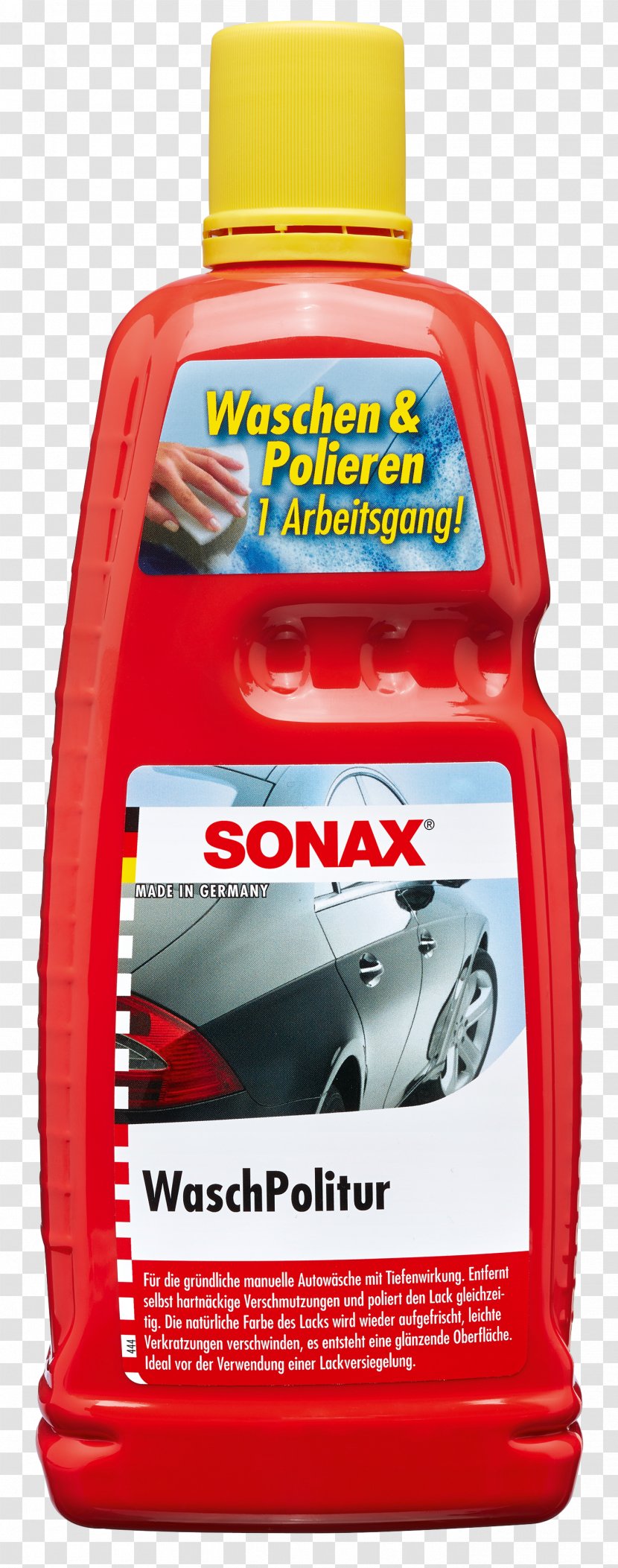 Car Wash Sonax 03133410 Wasch And Wax Polishing Transparent PNG