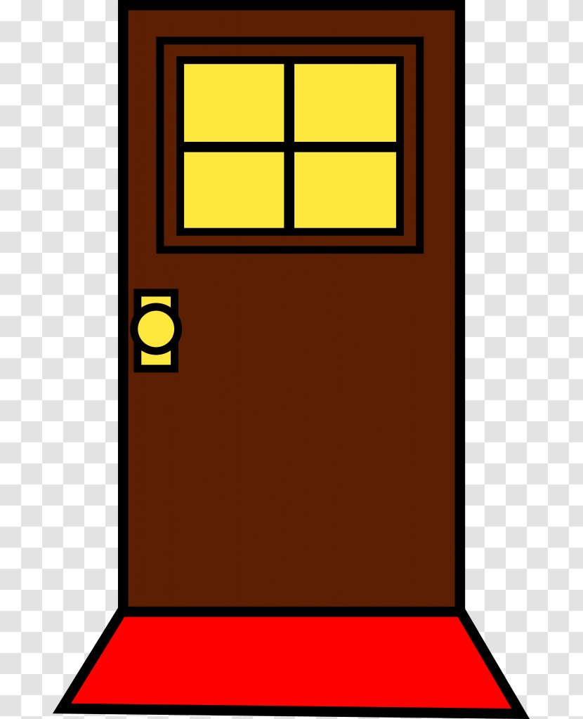 Window Door Blog Free Content Clip Art - Yellow - Cartoon Pictures Of Homes Transparent PNG