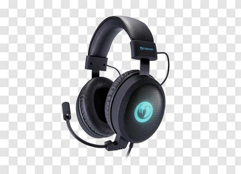 Microphone Auricularesmicro Nacon Gh-300sr Gaming Negro Headset Headphones PlayStation 4 - Technology - Ps4 Headsets Transparent PNG