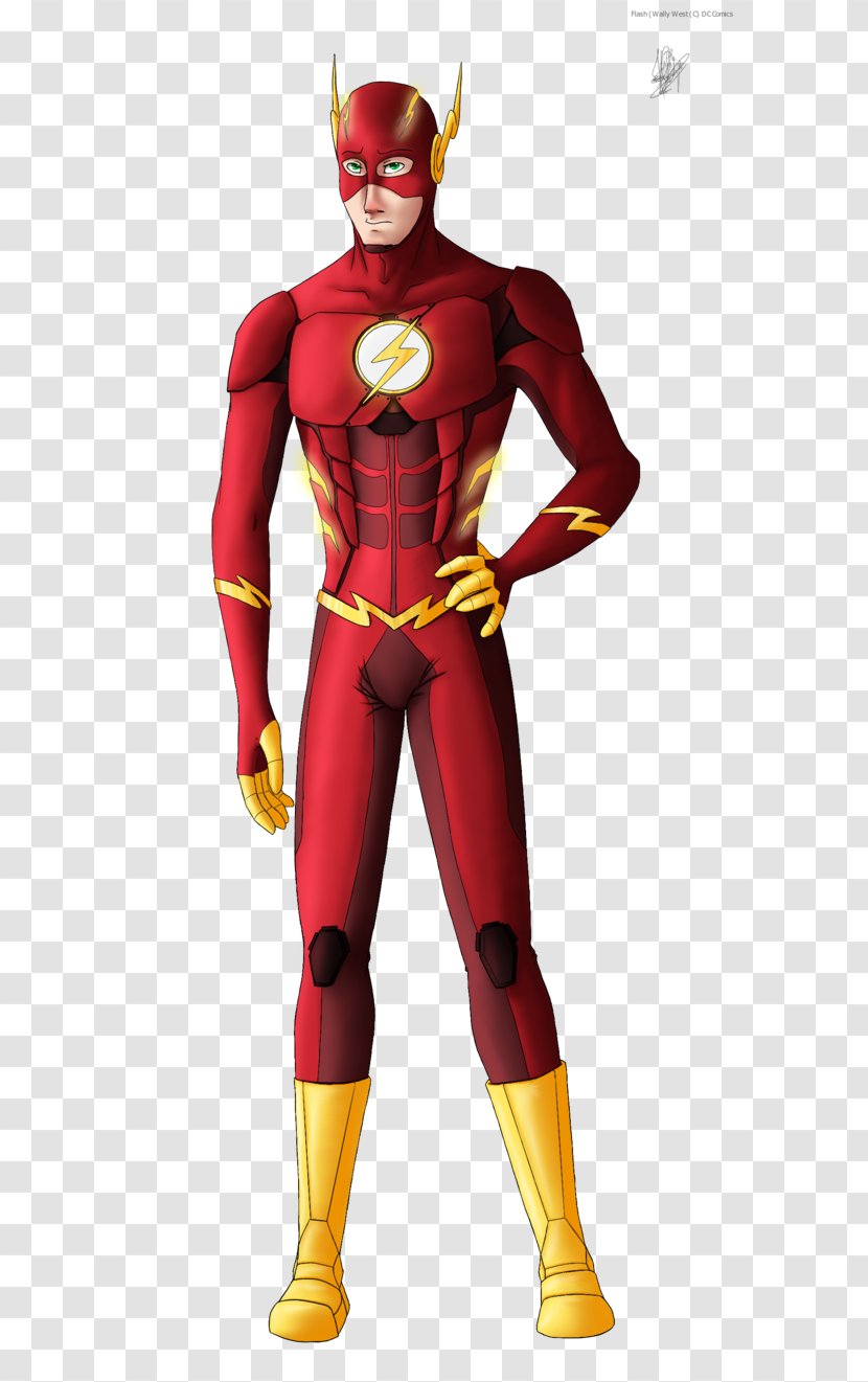 Flash Justice League Costume Superhero Movie Film - Suit Transparent PNG