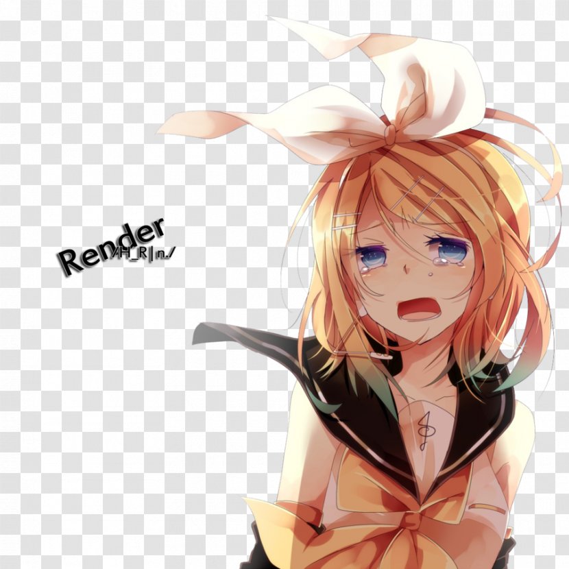 Kagamine Rin/Len Vocaloid Image Crying Sadness - Flower - Len Transparent PNG