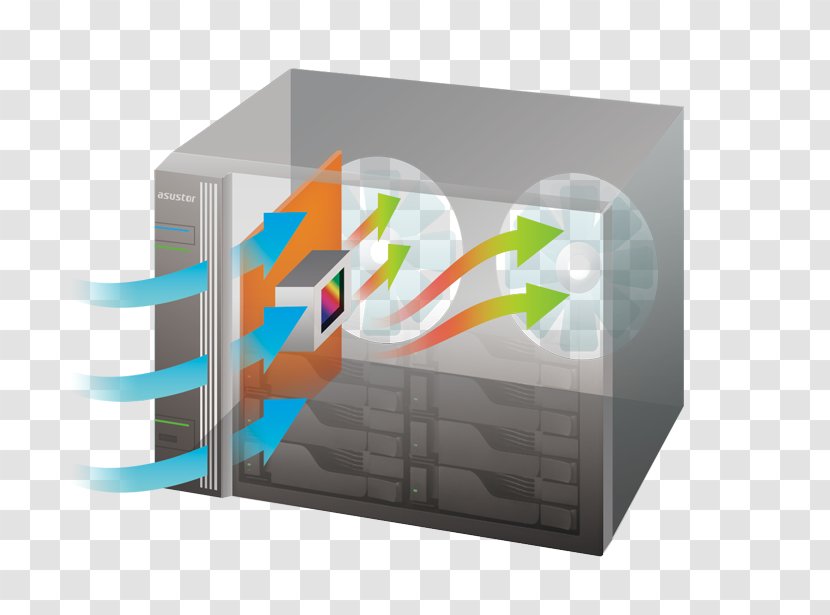 Network Storage Systems ASUSTOR AS-7008T NAS Server - Hard Drives - SATA 6Gb/s / ESATA AS-7010T ServerSATA Inc. Data StorageOthers Transparent PNG