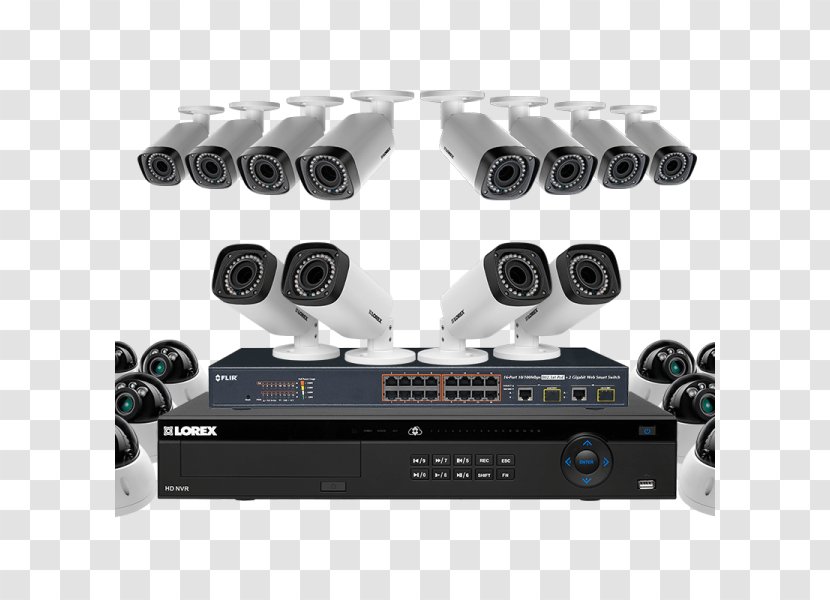 Wireless Security Camera IP Network Video Recorder Closed-circuit Television - Computer Transparent PNG
