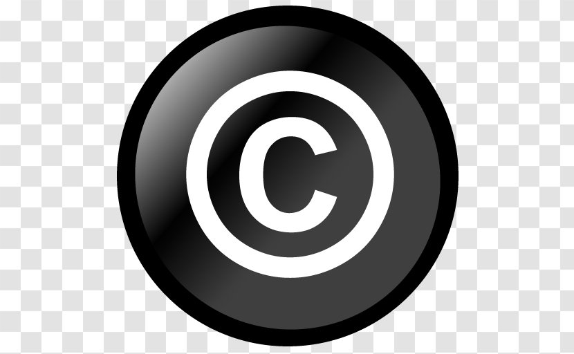 Copyright Symbol Public Domain Fair Use - All Rights Reserved Transparent PNG
