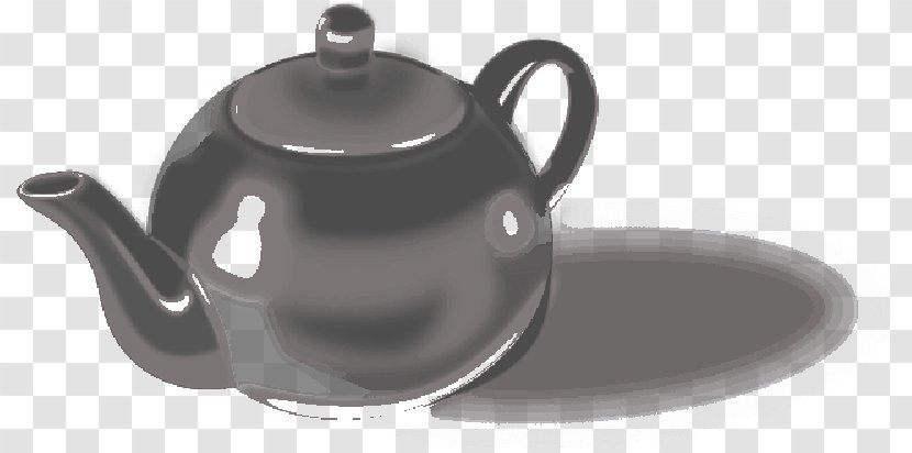 Kettle Teapot Clip Art Drink - Serveware - Cannabis Tea Transparent PNG